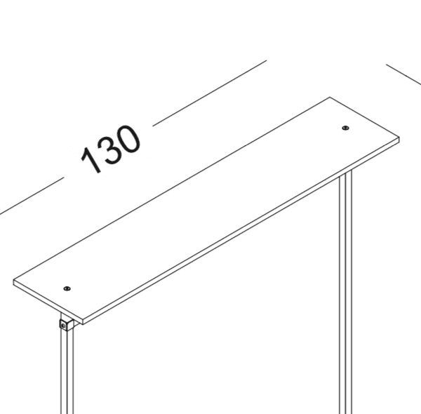 Aufsatz für Rainbow Kleiderständer L130