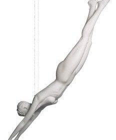 Mannequin Vanessa Schwimmerin/ Köpfler