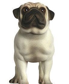 MARTY & WALLACE Mops stehend