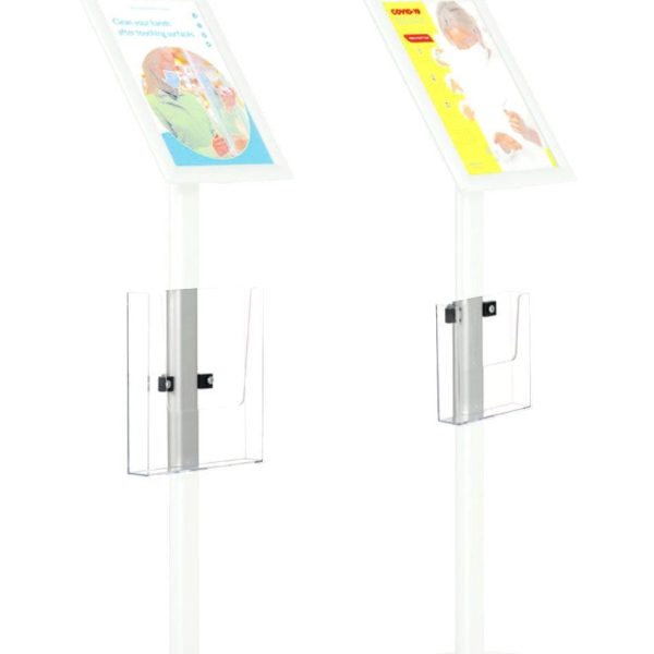 Prospekthalter aus Plexi" für Dekorativer Infoständer