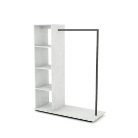 Kleiderständer Arkansas, Metall roh lackiert