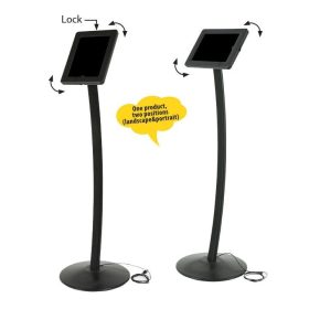 IPAD - Tablet-Kiosk Universal, gebogen