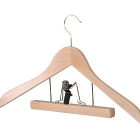 C Kleiderbügel aus Buchenholz