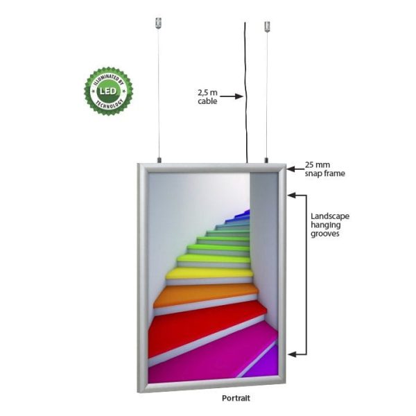 LED-Box Smart, doppelseitig