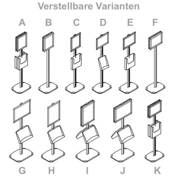Individueller Infoständer
