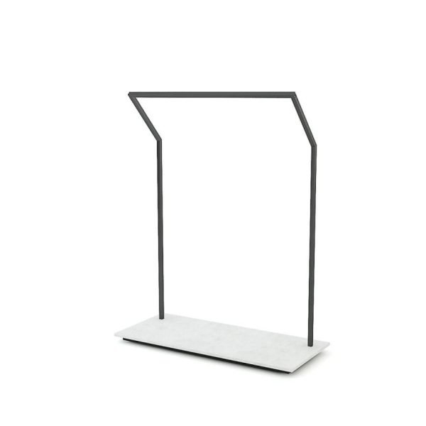 Kleiderständer SüdDokata, Metall roh lackiert