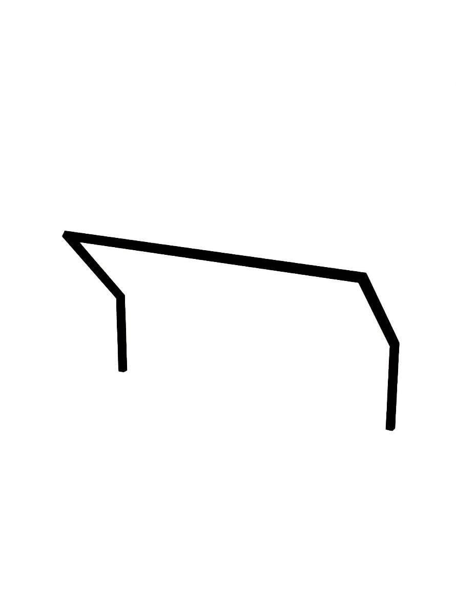 image_2875nd Rainbow Kleiderstange Lambart, schwarz lackiert – Hochwertig & günstig bei ShopDeca