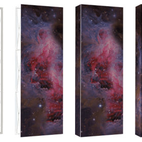 expo fusion 1x3 Felder, gerade, inkl. Druck