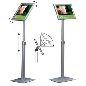 Multifunktionaler Infoständer höhenverstellbar
