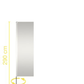 flyflag straight medium, inkl. Druck