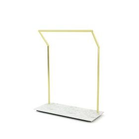 Kleiderständer SüdDokata, Metall gold matt gebürstet