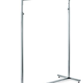 Kleiderständer mit Tablar höhenverstellbar L100
