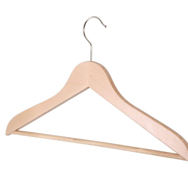 F Kleiderbügel aus Buchenholz