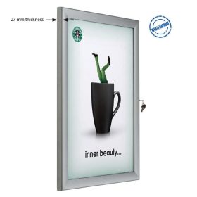 Abschliessbare Posterrahmen