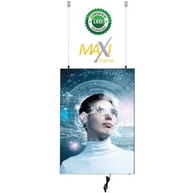 Textilspannrahmen MaxiFrame Star LED, doppelseitig