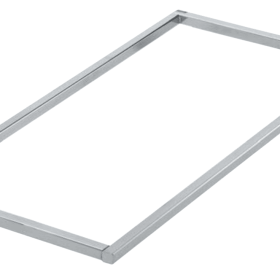 Tablarrahmen für Konsole mittig