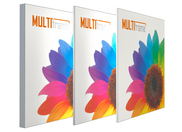 multi frame - Spannrahmen - Profil 35, inkl. Druck