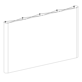 dragon2 4x3 Felder gerade - mit runden Seitenpaneelen, inkl. Druck