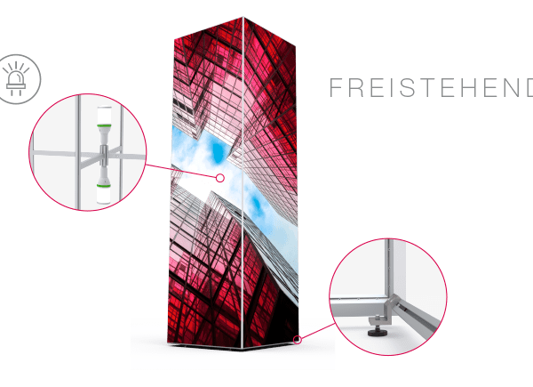 multi LED Deckenhänger, inkl. Druck