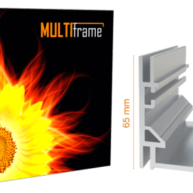 multi frame - LED Leuchtkasten - Profil 65, inkl. Druck