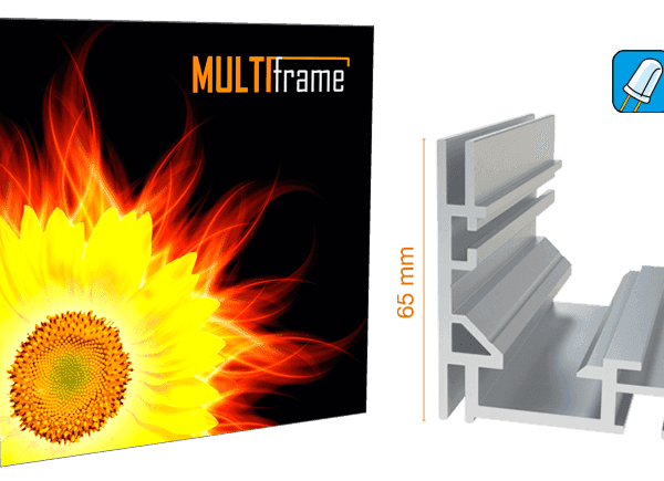 multi frame - LED Leuchtkasten - Profil 65, inkl. Druck