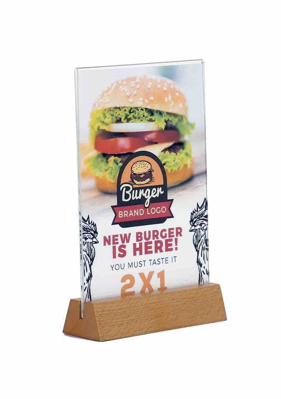 image_952nd Tischaufsteller Plexitasche Pyramid hell – Hochwertig & günstig bei ShopDeca