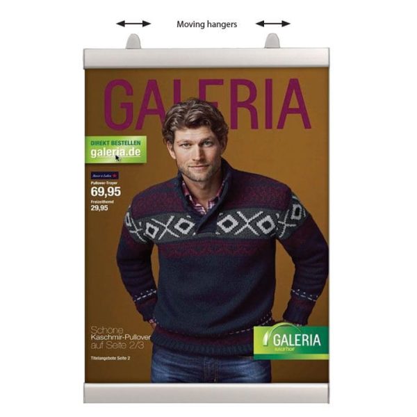 Poster-Klemmschiene Newage