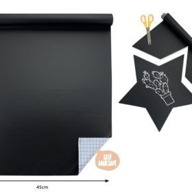 Securit Selbstklebende Kreidefolie schwarz 100x45cm