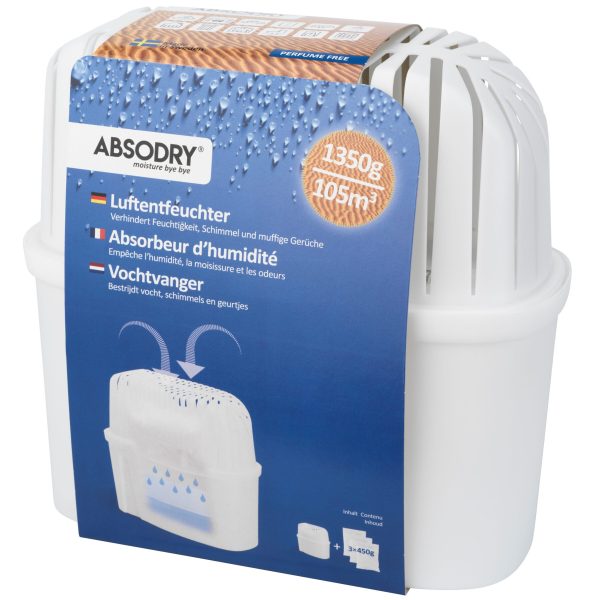 ABSODRY Luftentfeuchter Maxi 1350g 456.530064.00 transparent