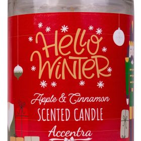 ACCENTRA Duftkerze 230g 3860081 HELLO WINTER