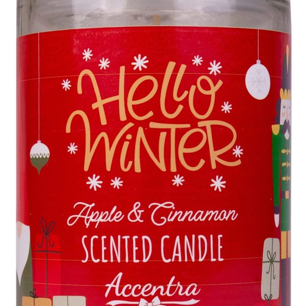 ACCENTRA Duftkerze 230g 3860081 HELLO WINTER