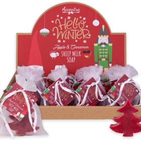 ACCENTRA Schafmilchseife 25g 5560102 HELLO WINTER