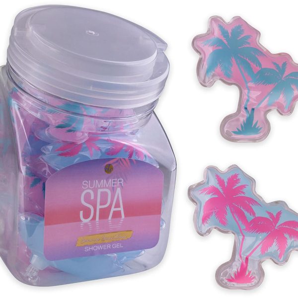 ACCENTRA Mini-Duschgel 50ml 8160983 SUMMER SPA, 2 assortiert