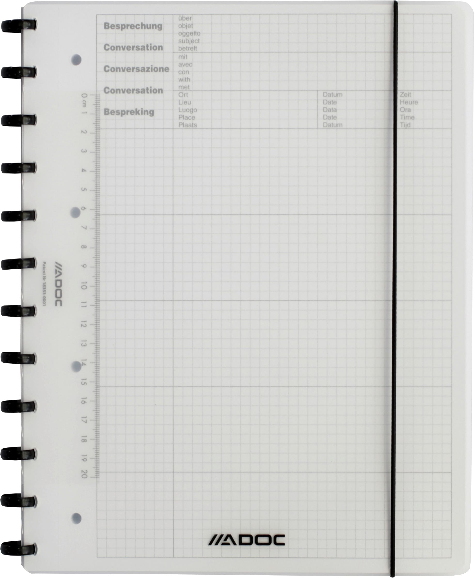 ADOC-2810.300-5410733281112 ADOC Besprechungsheft A4 2810.300 kariert – Hochwertig & günstig bei ShopDeca
