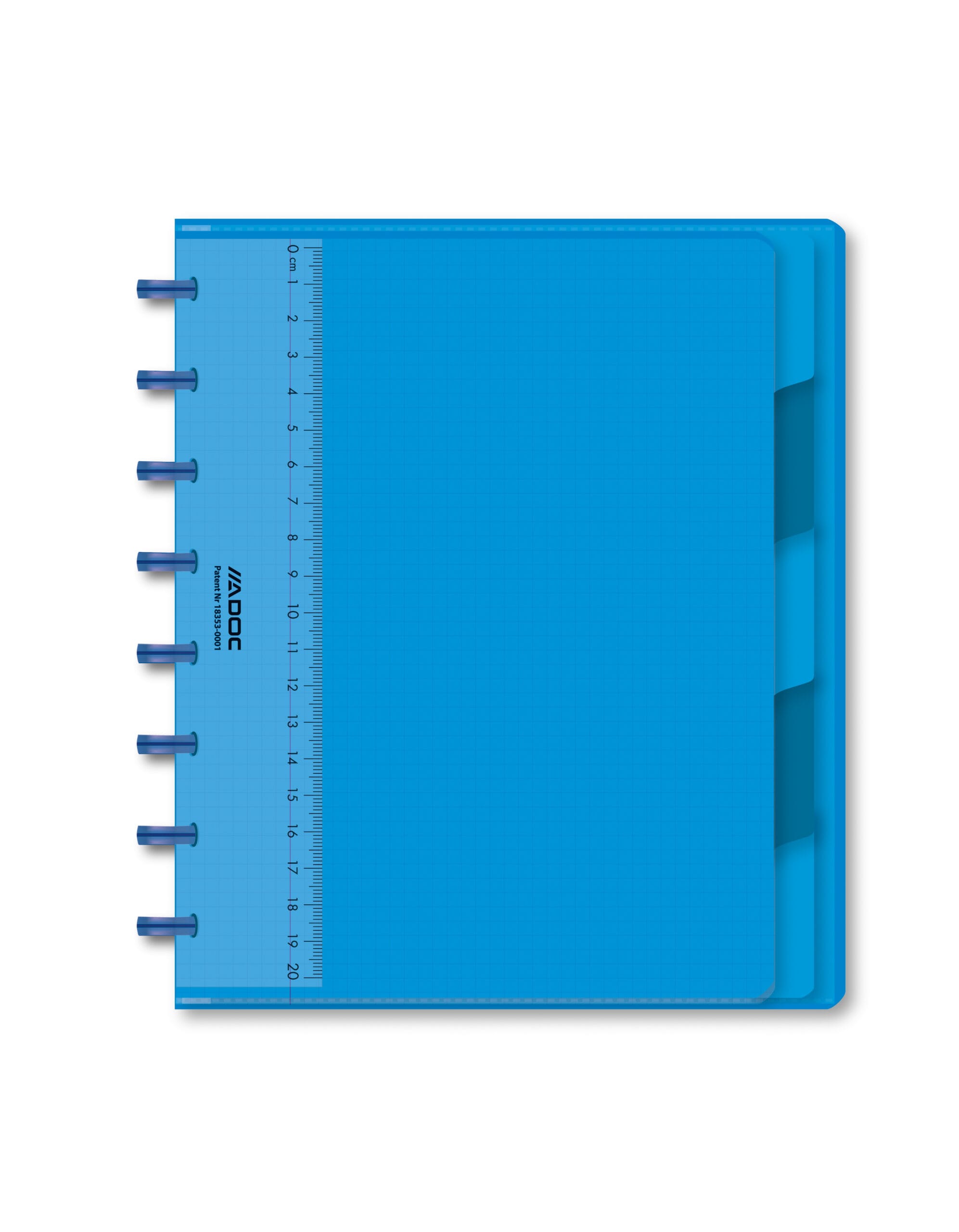 ADOC-3044.204-5410733448041 ADOC Notizheft Pap-Ex A5 3044.204 kariert blau – Hochwertig & günstig bei ShopDeca