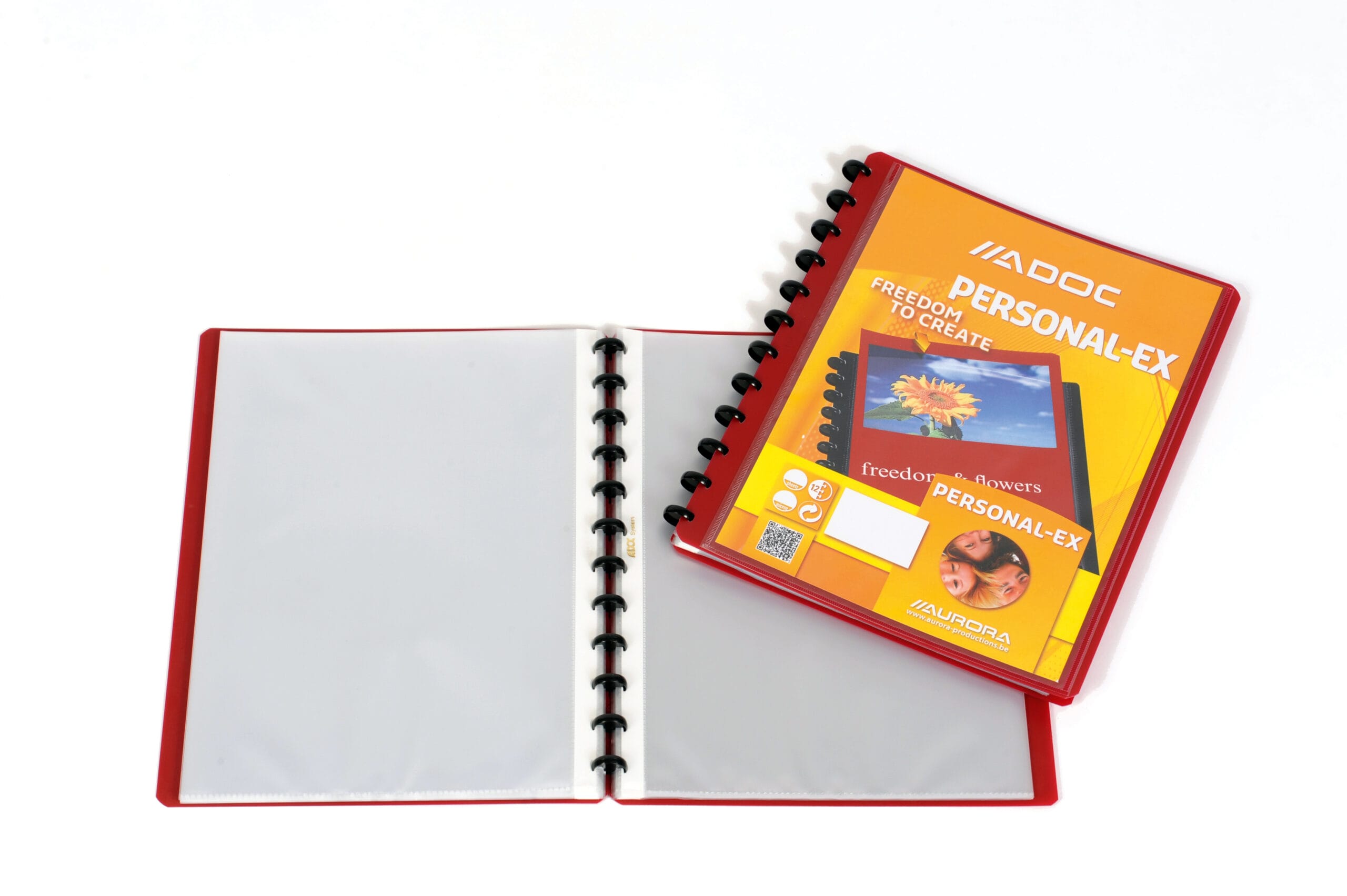 ADOC-5232.305-5410733224720 ADOC Sichtbuch Personal A4 5232.305 bordeaux m. Fenster 30 Taschen – Hochwertig & günstig bei ShopDeca