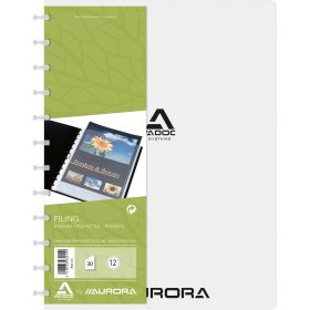 ADOC Sichtbuch Standard A4 5832.110 transparent 30 Taschen