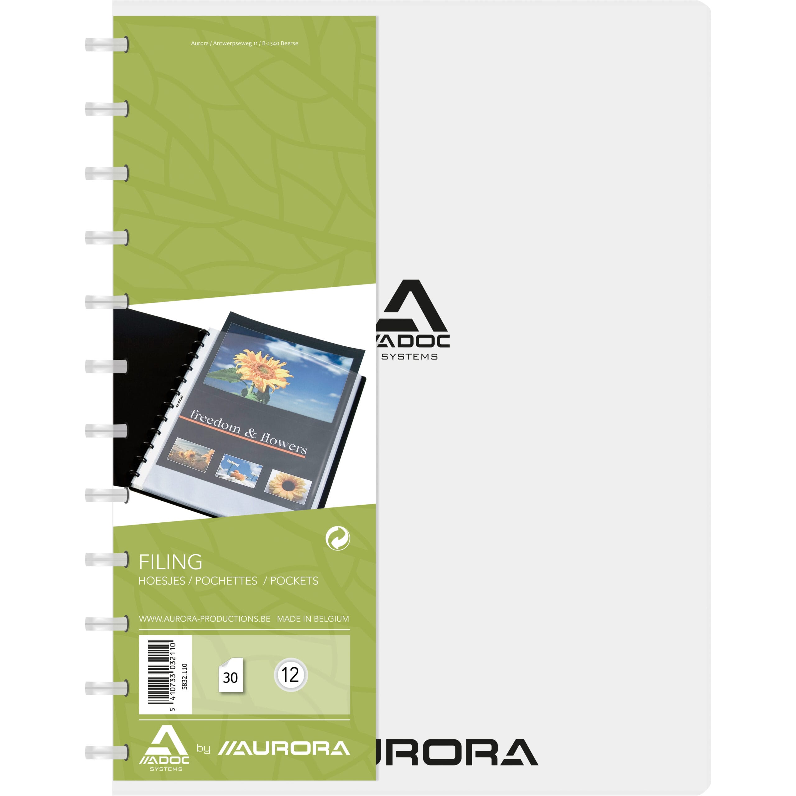 ADOC-5832.110-5410733032110 ADOC Sichtbuch Standard A4 5832.110 transparent 30 Taschen – Hochwertig & günstig bei ShopDeca