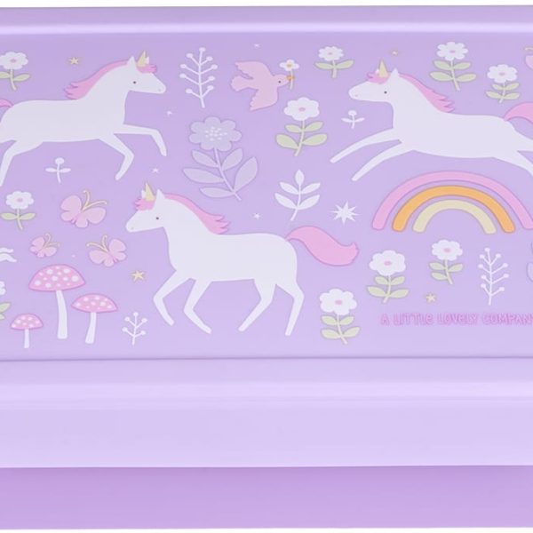 ALLC Lunch Box 22x7x14.5cm BBUDPU70 Einhorn