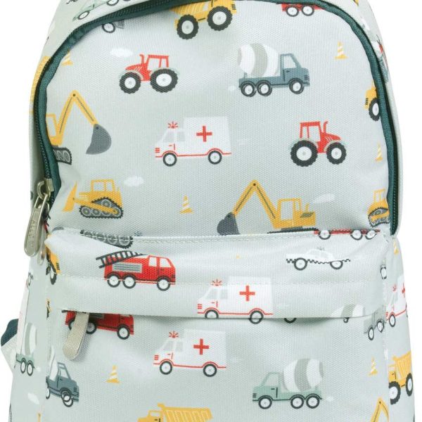 ALLC Kleiner Rucksack Fahrzeuge BPVEBU69 23.5x30x10cm