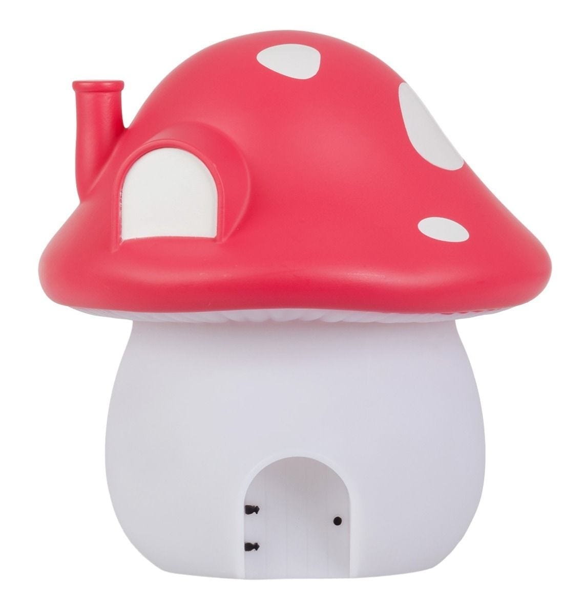 ALLC-NLDEPI17-8719033869356 ALLC Nachtlicht mit Sticker NLDEPI17 Mushroom rot 17x19x17cm – Bild 1
