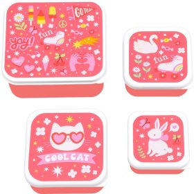 ALLC Lunch & snack box set SBSEFU75 Fun