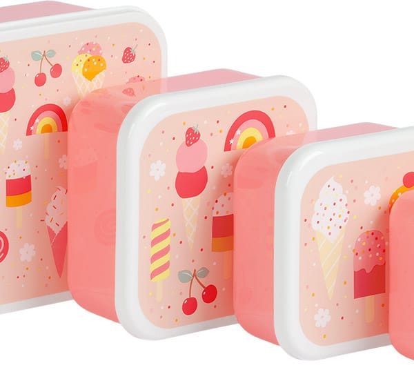 ALLC Lunch & snack box set SBSEIC61 Ice-cream