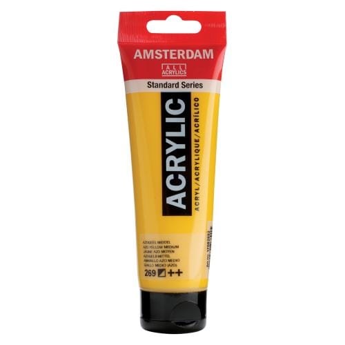 AMSTERDAM Acrylfarbe 120ml 17092692 azogelb mittel 269