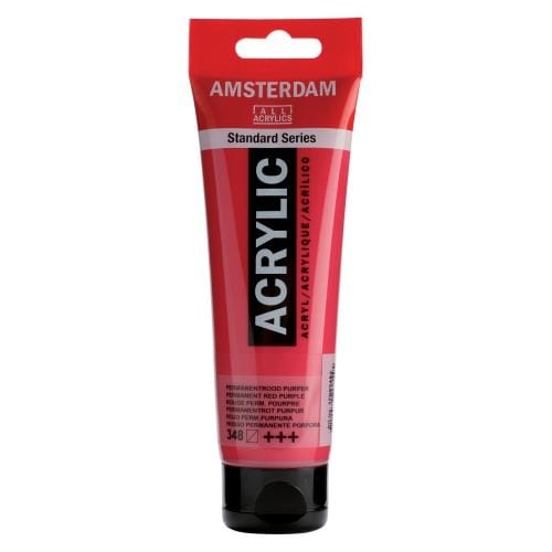 AMSTERDAM Acrylfarbe 120ml 17093482 rot purpur 348
