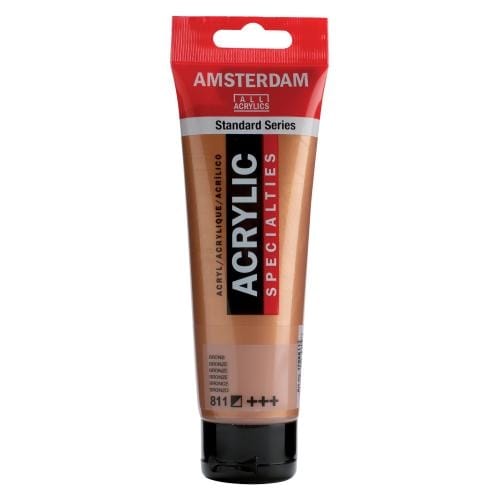 AMSTERDAM Acrylfarbe 120ml 17098112 bronze 811