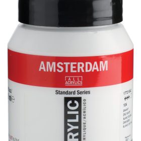 AMSTERDAM Acrylfarbe 500ml 17721042 zinkweiss 104