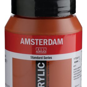 AMSTERDAM Acrylfarbe 500ml 17724112 Siena gebrannt 411