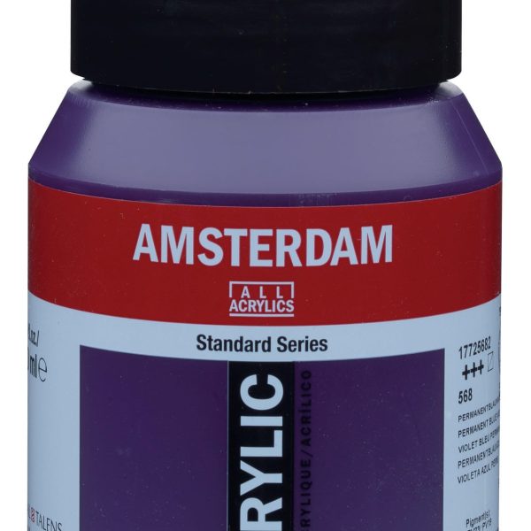 AMSTERDAM Acrylfarbe 500ml 17725682 permanent blau/violett 568