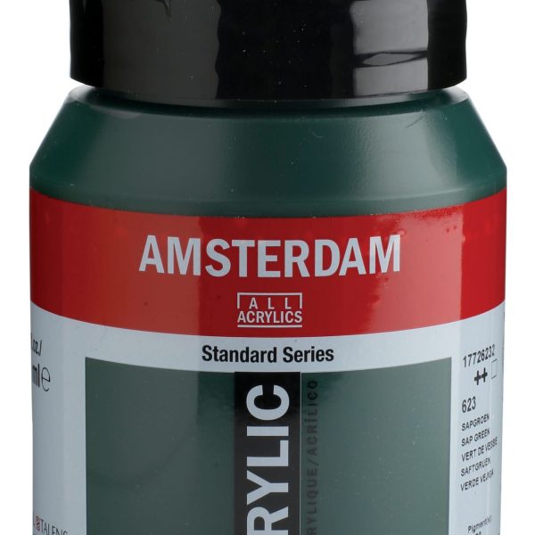 AMSTERDAM Acrylfarbe 500ml 17726232 saftgruen 623